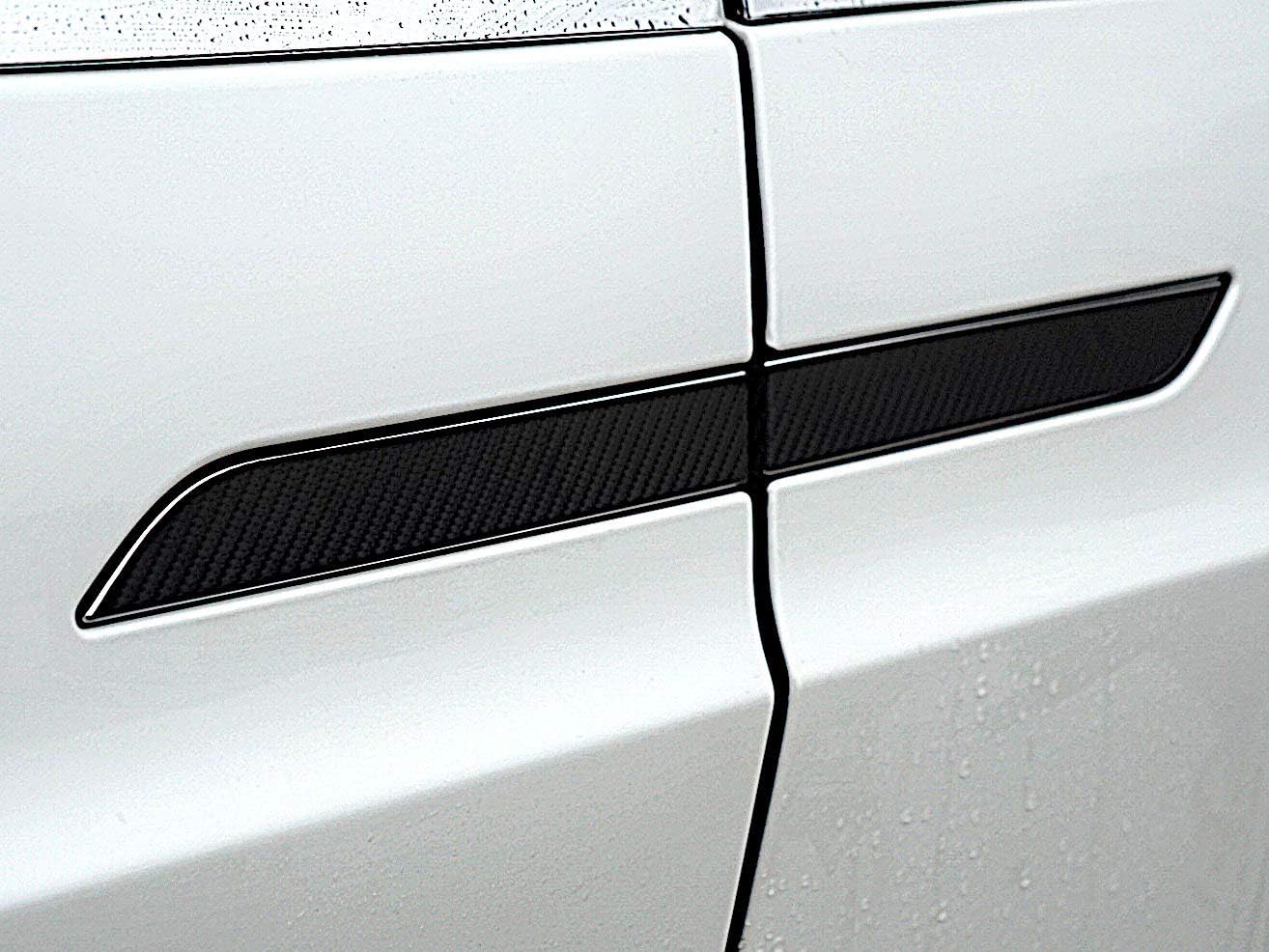Tesla Model X Door Handle Wraps (Carbon Fiber)