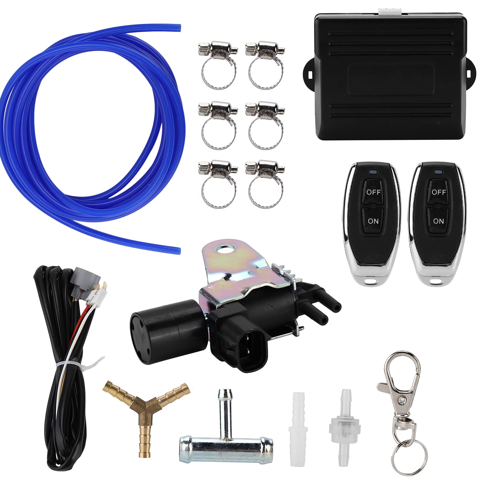01 Controller valvola di Scarico remoto, Kit Controller valvola di Scarico Senza Fili Controllo preciso per Auto