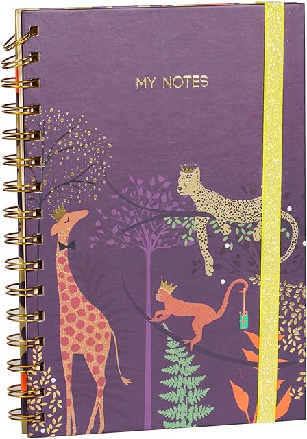 CUNQN Notebook A5 Notebooks Journal Notebook Lined Wire Bound Note Book for School Office Business Home Writing Note Taking