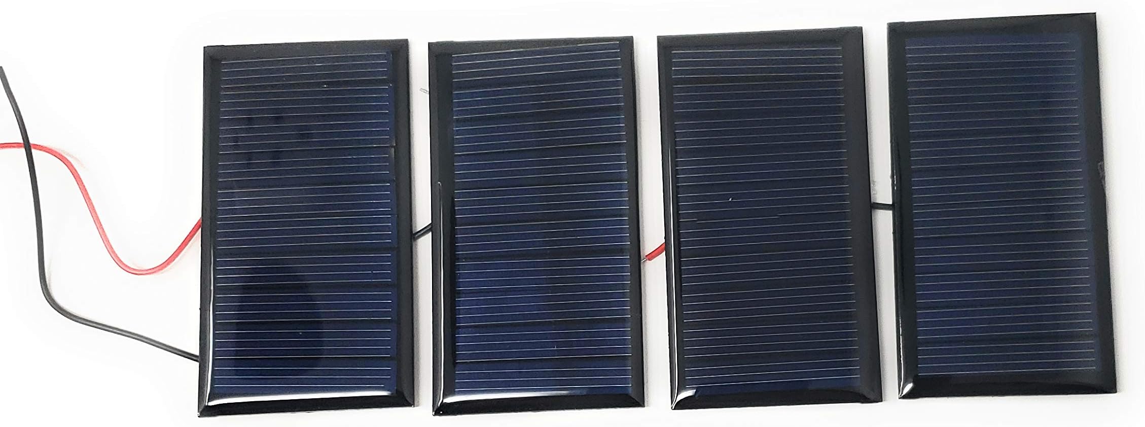 4X 5V 60mA 68x37mm Micro Mini Power Solar Cells for Solar Panels - DIY Projects - Toys - 3.6V Battery Charger (4 pcs)