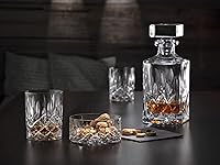 Vista 6 de Nachtmann Noblesse Collection Vaso de Whisky, Juego de 4 Vasos de Cristal Transparente, Vaso de 4 Pulgadas para Whisky Escocés, Cóctel, Licor