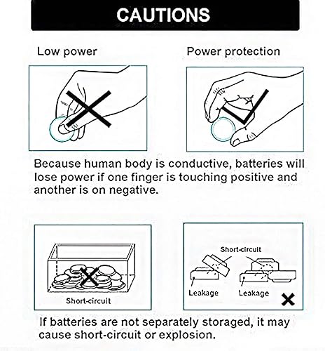 Miniatura 4 de SKOANBE Paquete de 10 pilas de botón LR43 386 AG12 301 186 1.5V