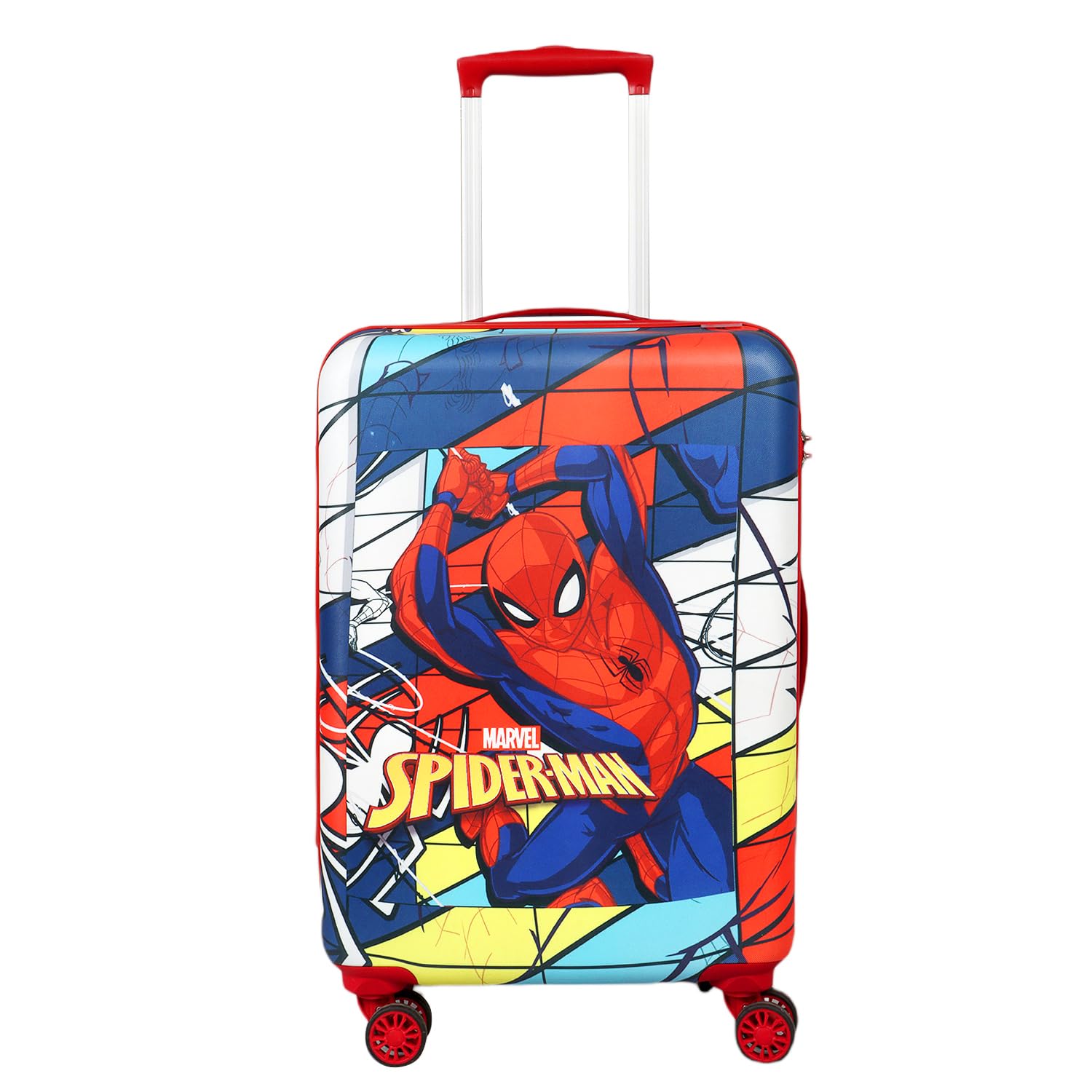 NOVEX Marvel Spider-Man Boy Kids Trolley Bag | Hard-Sided Polycarbonate 18 Inch Luggage | Travel Suitcase with 4 Spinner W... - Review, Price and Buying Guide