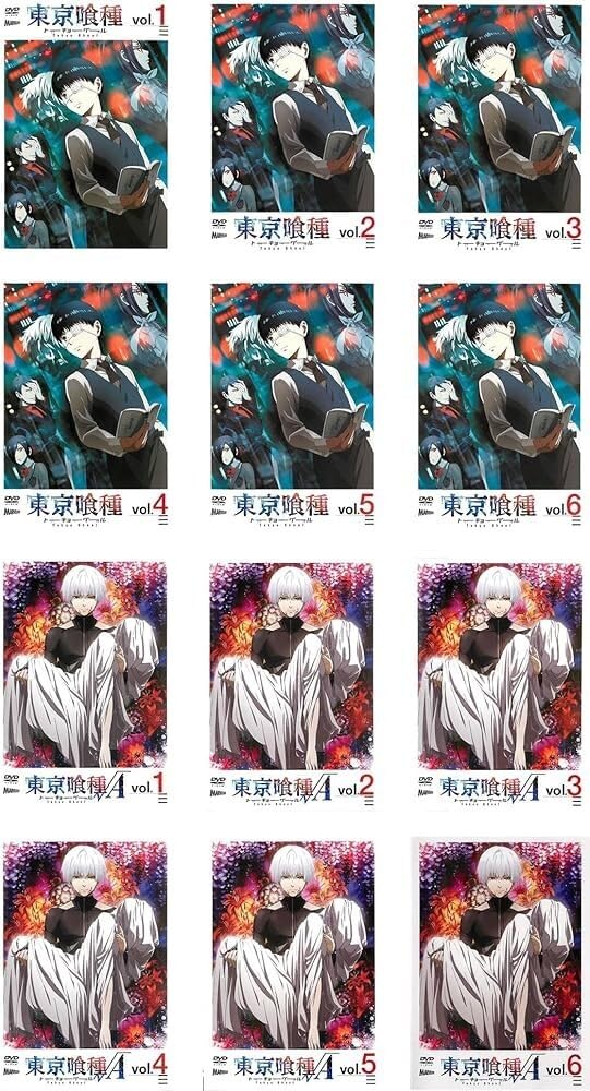 6/16迄//東京喰種[1·2期+re+OVA]dvd 全26巻セット/ケース有 Amazon.co.jp: 東京喰種 トーキョーグール (26巻セット) 全6巻 √A 全6