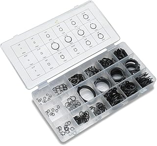 300pc Snap Retaining Ring Assortment Kit 18 Different Sizes,Jikkolumlukka