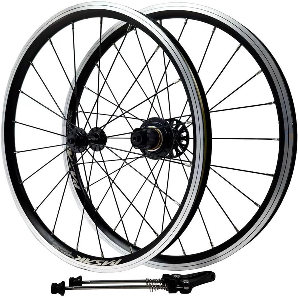 20インチ 406/451 C/Vブレーキ 折りたたみ自転車ホイールセット