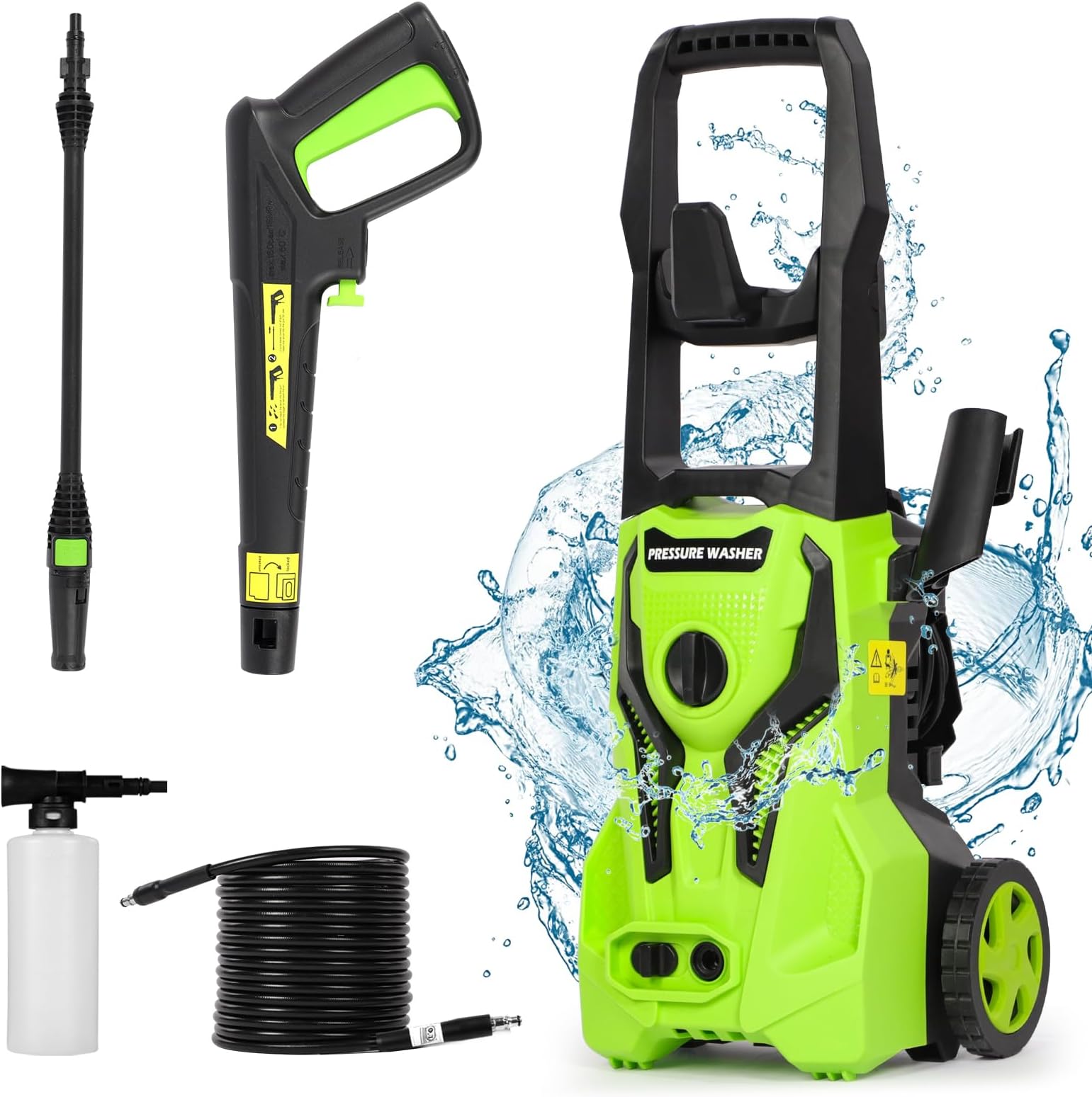 Turtle Wax TW120 MultiPurpose HighPressure Washer Compact Car and