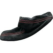 RedlineGoods ebrake Boot Compatible with Scion FR-S 2012-16. Tailor Made - not Universal. Genuine top-Grade Italian Black Suede Alcantara with Red Thread