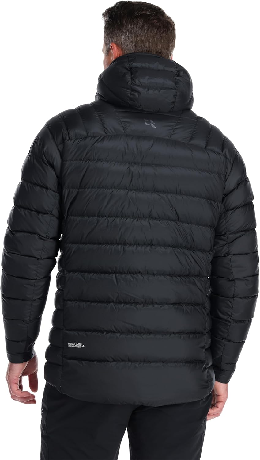 Rab Men's Electron Pro 800-Fill Down Hooded Jacket for Climbing & Mountaineering