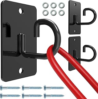 (3PCS) Wall Mount Workout Anchors,Resistance Band Wall Anchor,Space Saving Wall Mount Workout Anchors for Home Gym Workouts，Body Weight Straps, Suspension Training, Exercise,Stretching,Yoga