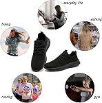 Chaussures de course pour femmes, baskets athlétiques décontractées, respirantes, légères, à enfiler, pour jogging, randonnée et sentiers