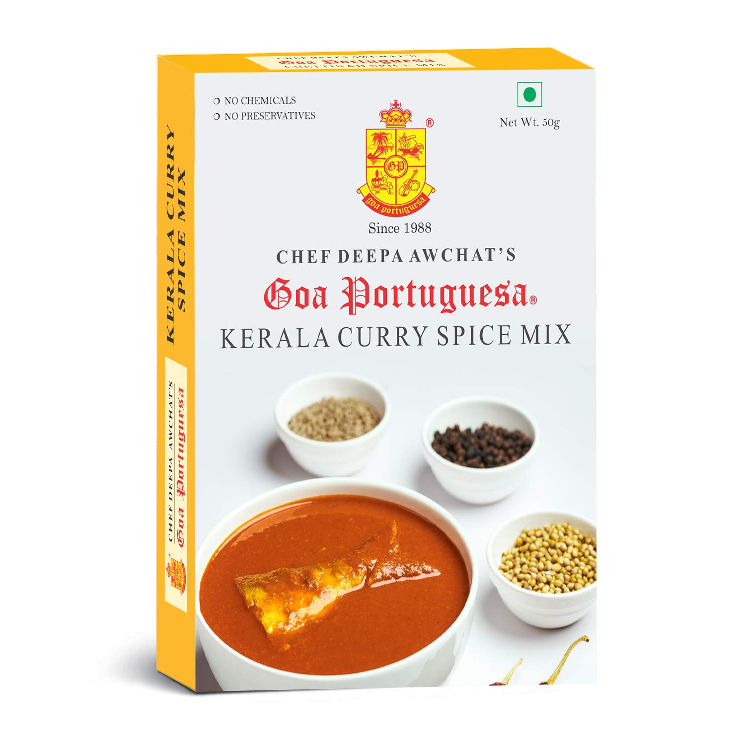 Goa Portuguesa Kerala Curry Spice Mix 40gms Amazon.in Grocery