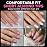 UNA GELLA Short Almond Fake Nails 216pcs Pre-shape Gel Acrylic Nail Tips for Full Cover Nail Extension Home DIY Nail Salon 12 Sizes Gelly Tips