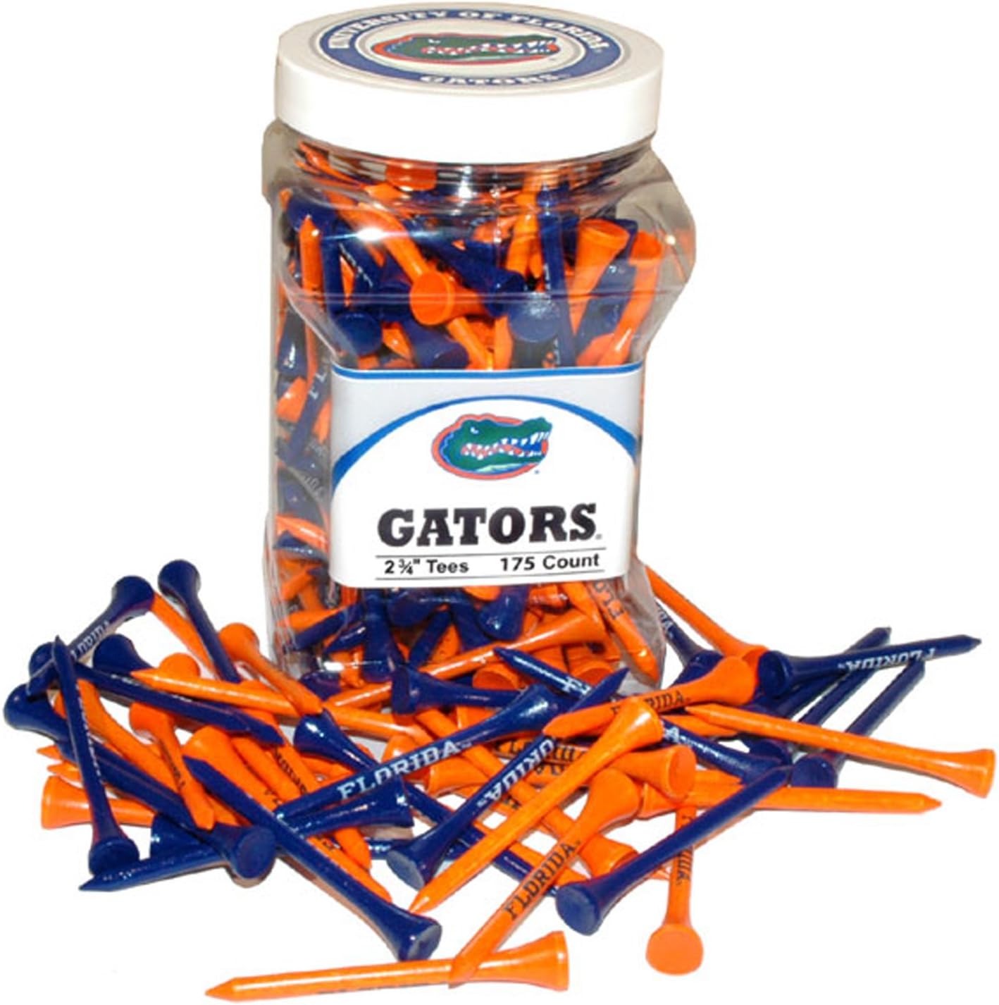 NCAA unisex-adult Jar of 175 Golf Tees