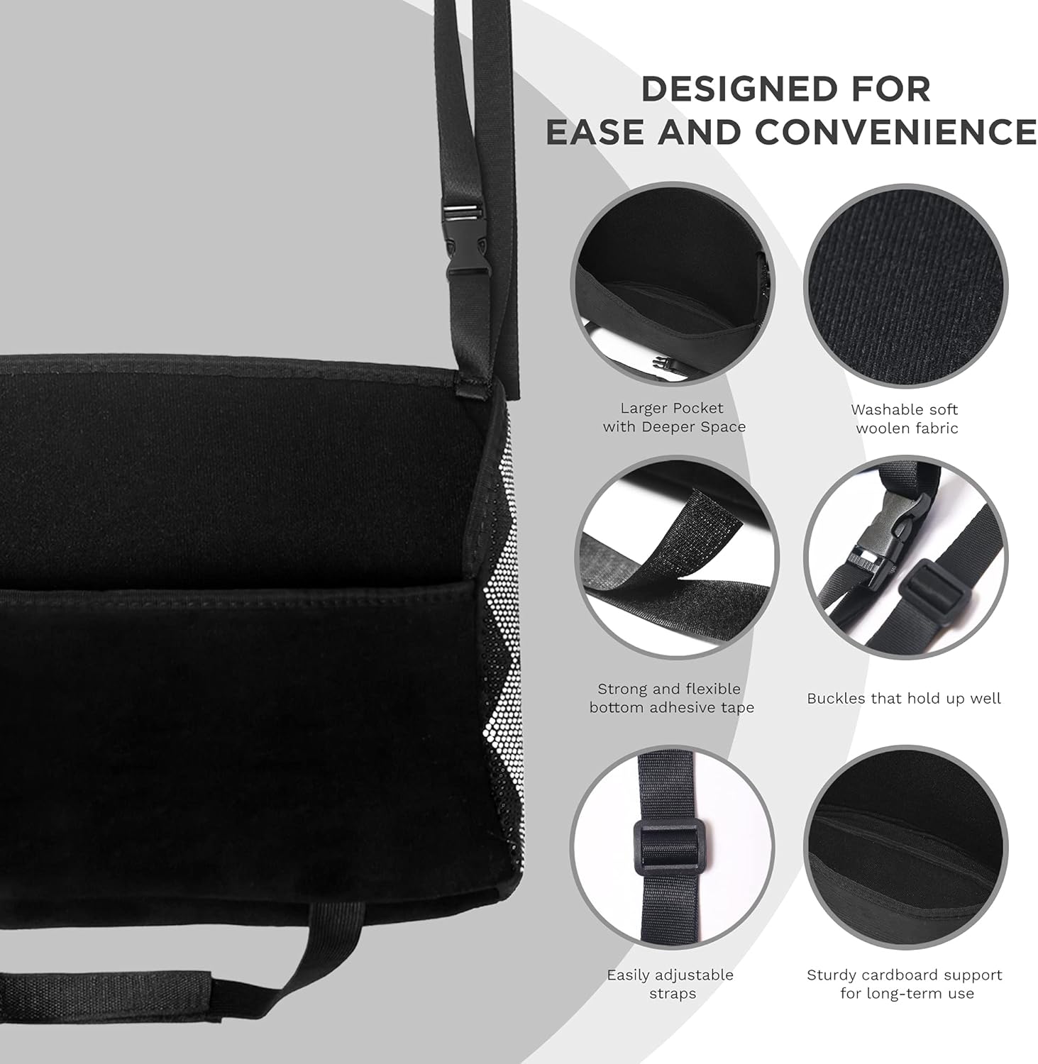 Car Handbag Holder Between Seats Photo