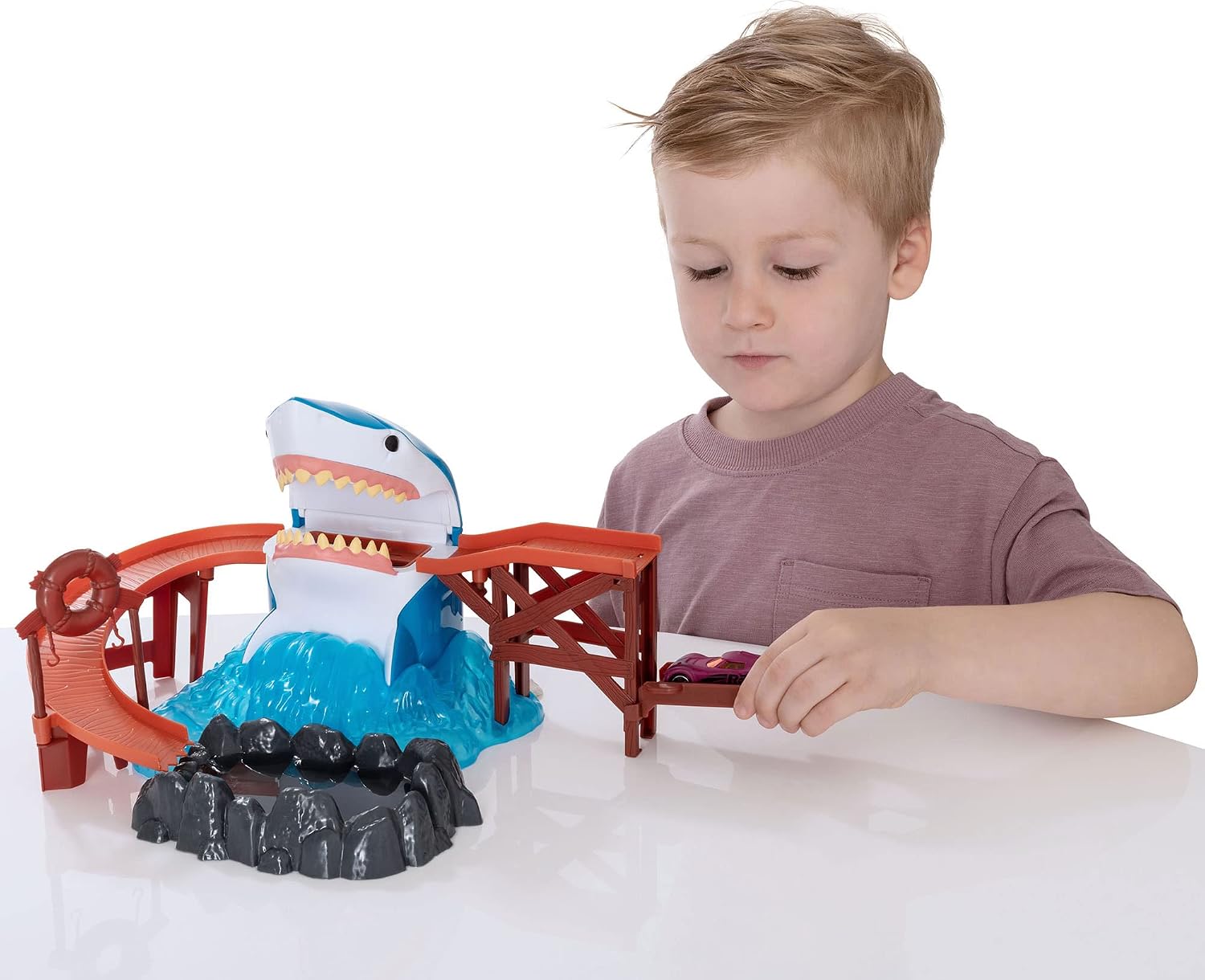 Teamsterz Colour Change Cars Shark Bite Playset, Multicolor - Image 3