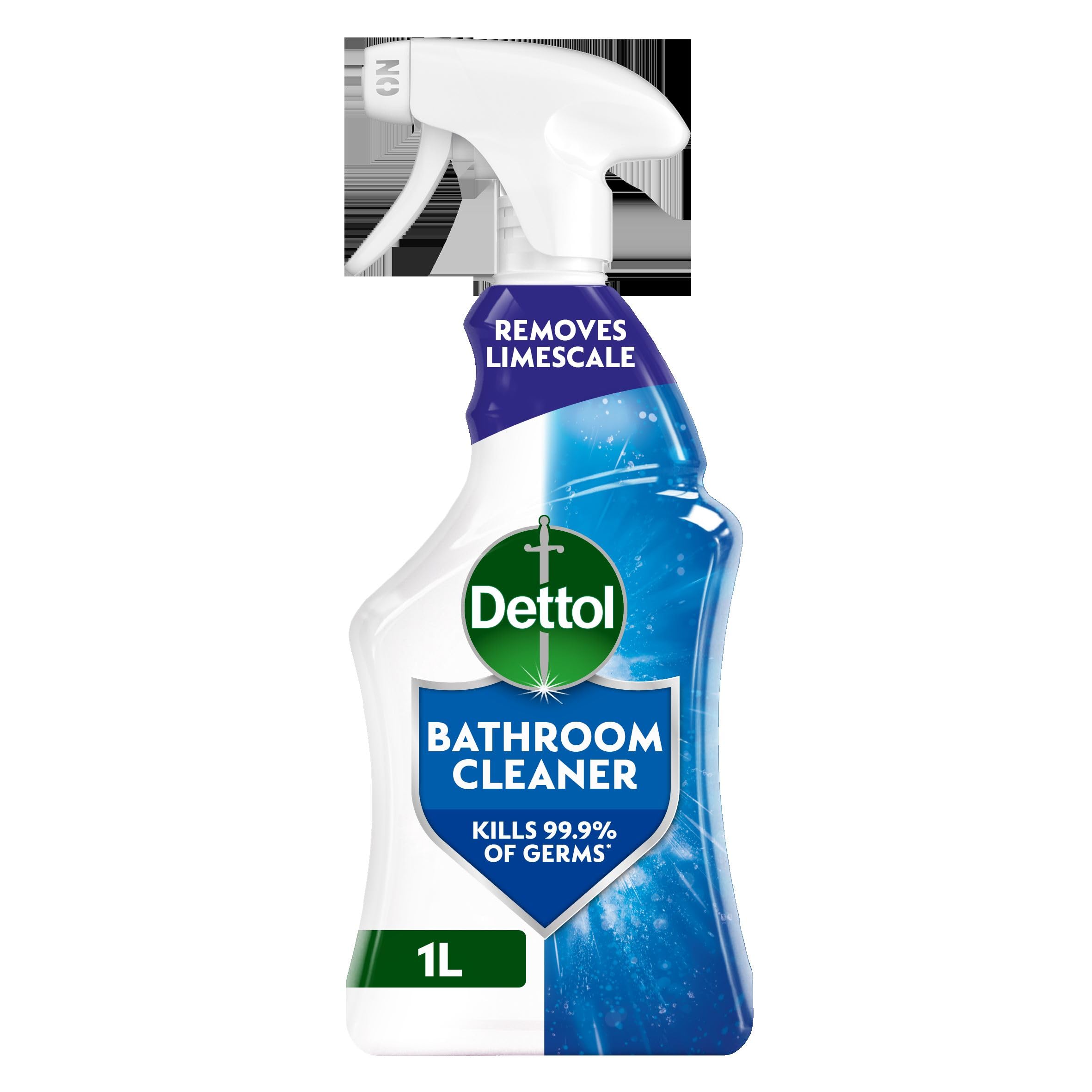 Antibacterial Limescale Bathroom Cleaner Spray 1L
