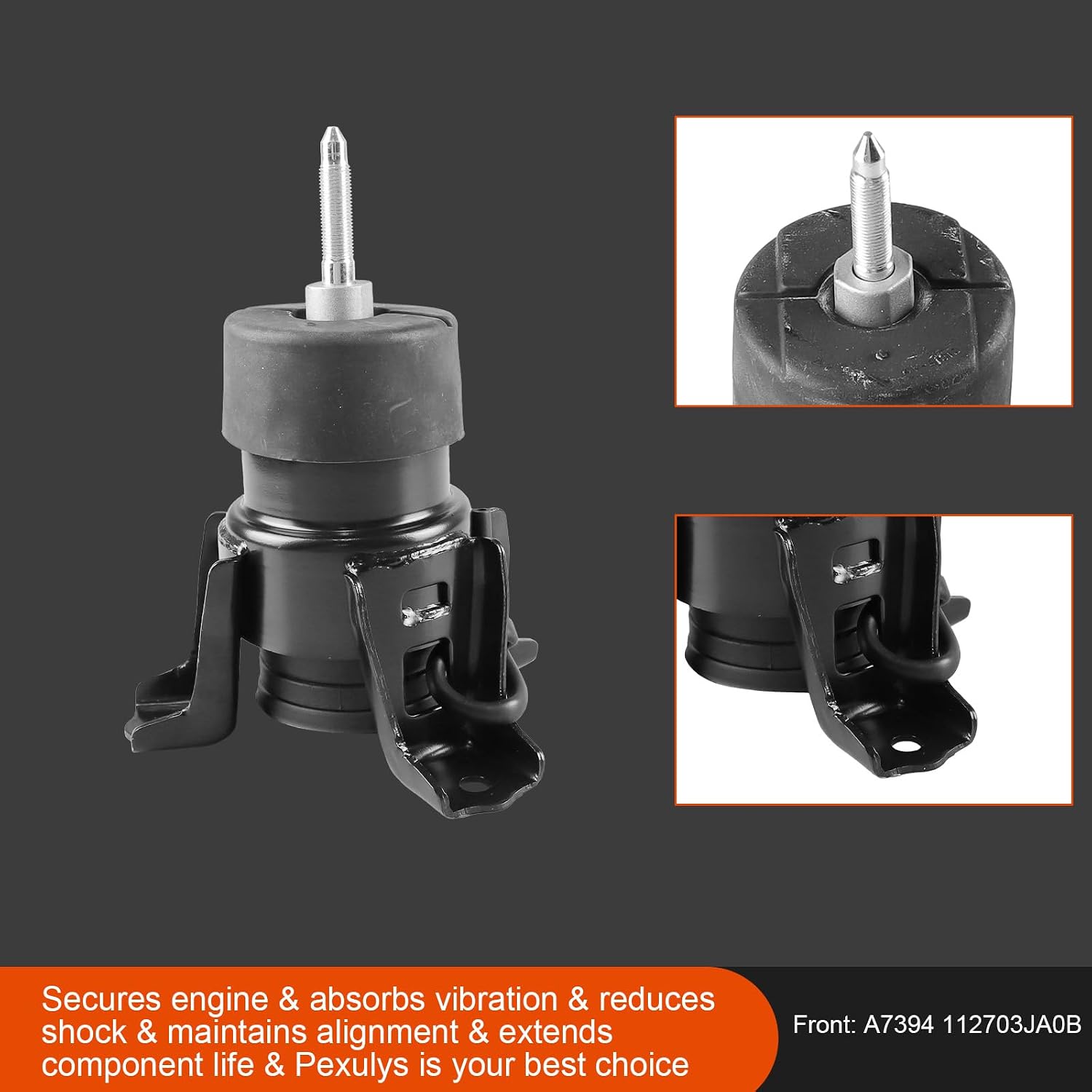 5Pcs Engine Motor Mount & Transmission Mount, For Infiniti JX35 2013, For QX60 2014-2020, For Nissan Murano 2015-2024, For Pathfinder 2013-2020, Replace# A7394 A4365HY A7395 A7386 A4373