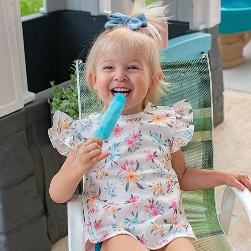 Miniatura 8 de BapronBaby Babero de manga con aleteo - Babero más seguro sin lazo para el cuello - Bebé y niño pequeño - Suave impermeable - Sin PVC, BPA y