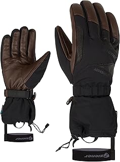 Ziener Gaiku esquí/Deportes de Invierno | Guantes Impermeables de Lana, Hombre