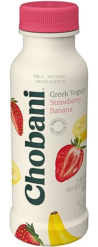 Chobani Bebida de yogur griego baja en grasa, 7 onzas