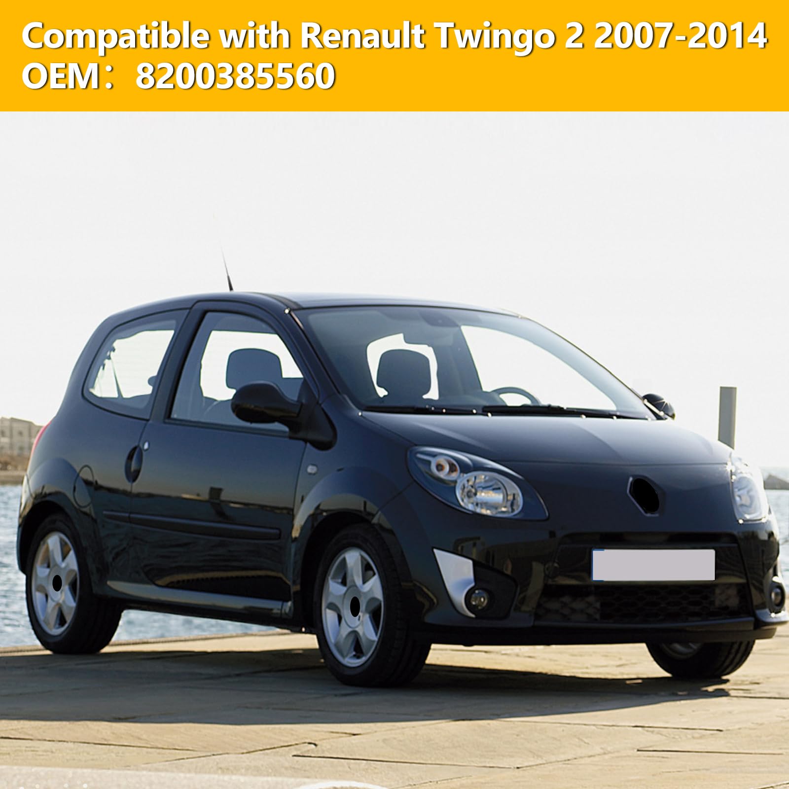 2 Verins de Coffre Compatibles avec Renault Twingo 2 (2007-2014), Vérin de Hayon Vérins à Gaz 8200385560