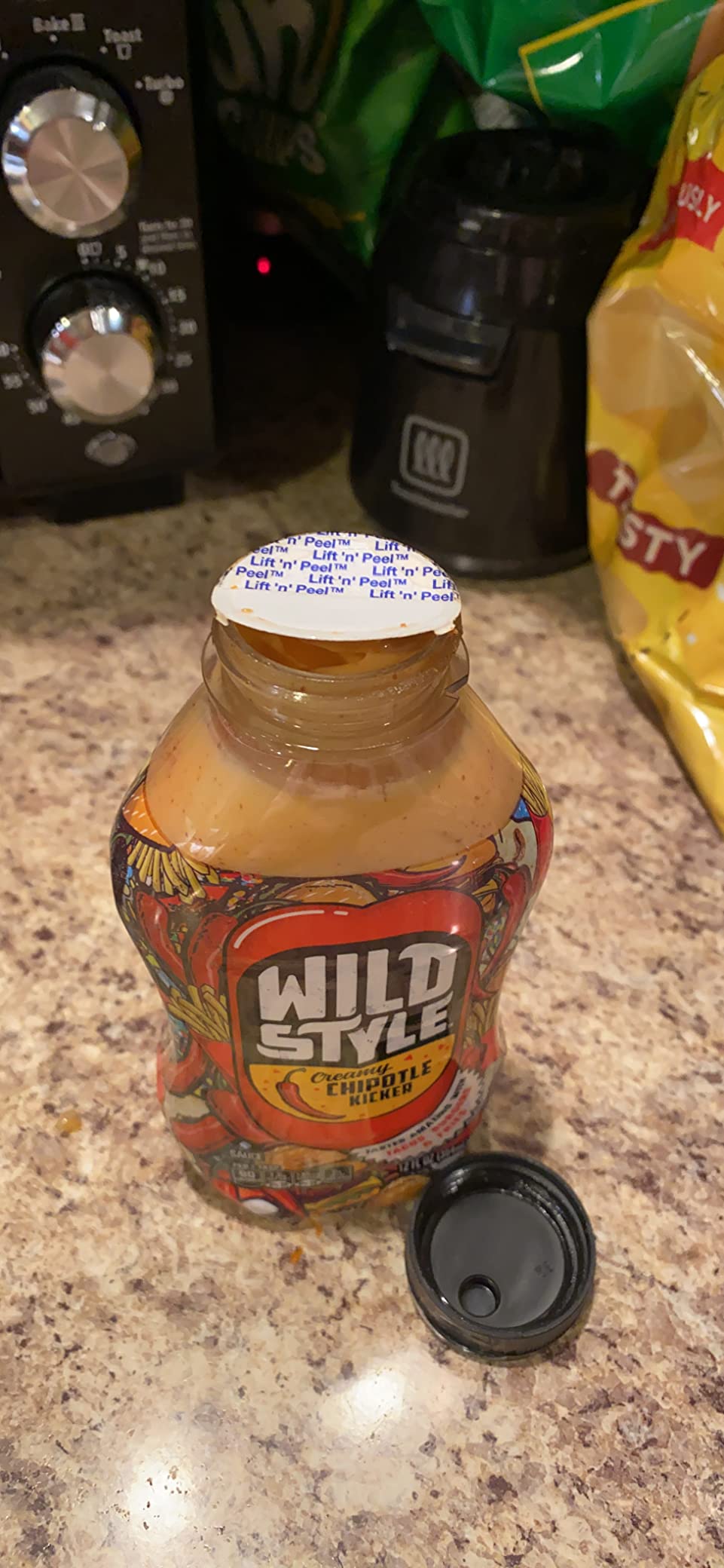 Wild Style Creamy Chipotle Kicker Sauce 12oz Bottle Grocery & Gourmet Food