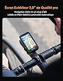 iGPSPORT BiNavi Air Fahrradcomputer Kabellos, GPS 3,0″ Touchscreen Karten Sprachnavigation Kletterfunktionen - 2