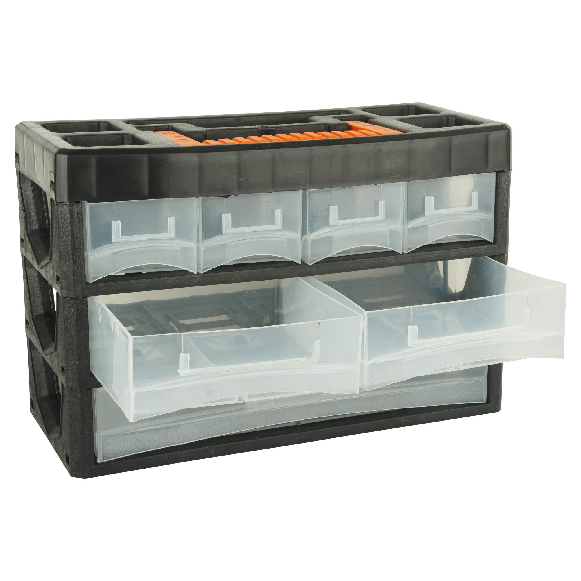 BLACK+DECKER BDST73829-8 Small Portable Cabinet for Multi-Purpose Home/Tool Storage with Carry Handle (7 Drawers,Plastic) 2