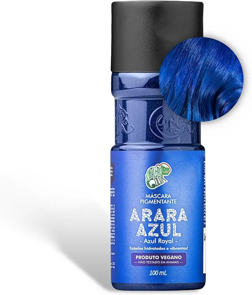 Kamaleão Color - Máscara Pigmentante Semi-Permanente - Cores Vibrantes e Hidratação Intensa-100ml