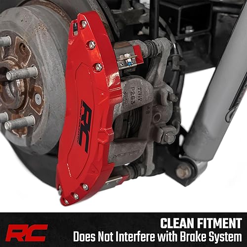 Miniatura 5 de Cubiertas de pinza de freno Rough Country para Toyota 4Runner 2003-2024 2WD/4WD - 71149