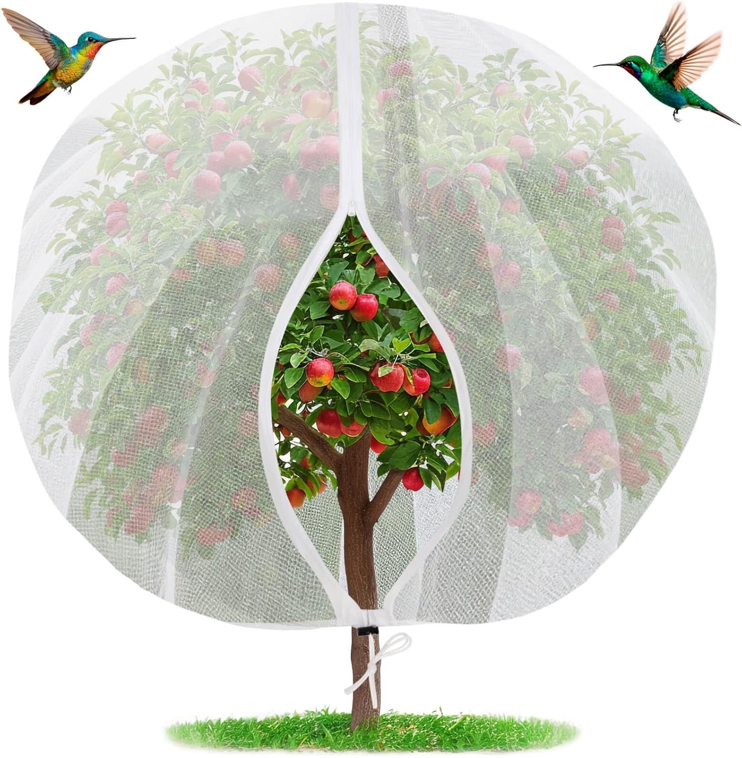 Amazon.com : Mckanti 8.2 x 6.6 ft Fruit Tree Netting with Zipper and ...