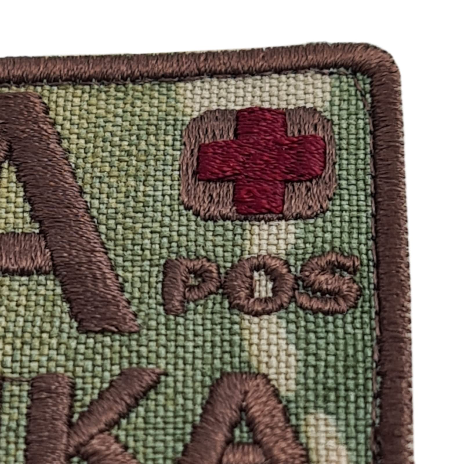 Patches Tattici Multicam Con Scritta 'NKA - No Known Drug Allergies' - Morale Patch Con Fondo In Velcro, 4.5 X 4.5 Cm - 3