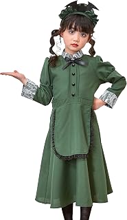 クリアストーン(Clearstone) コスプレ ハロウィン 洋館メイド キッズ 140cm 女の子 グリーン