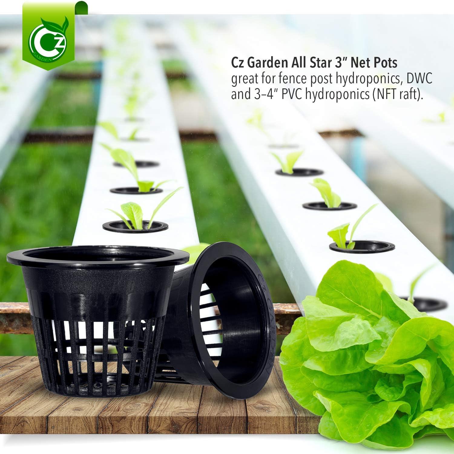 3 inch Net Pots Cz All Star Round Heavy Duty Cups Wide Lip Design - Orchids • Hydroponics Kratky Wide Mouth Mason Jars Slotted Mesh