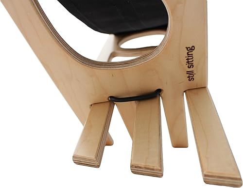 Miniatura 7 de Still Sitting Banco de meditación Nomad (grande, negro)