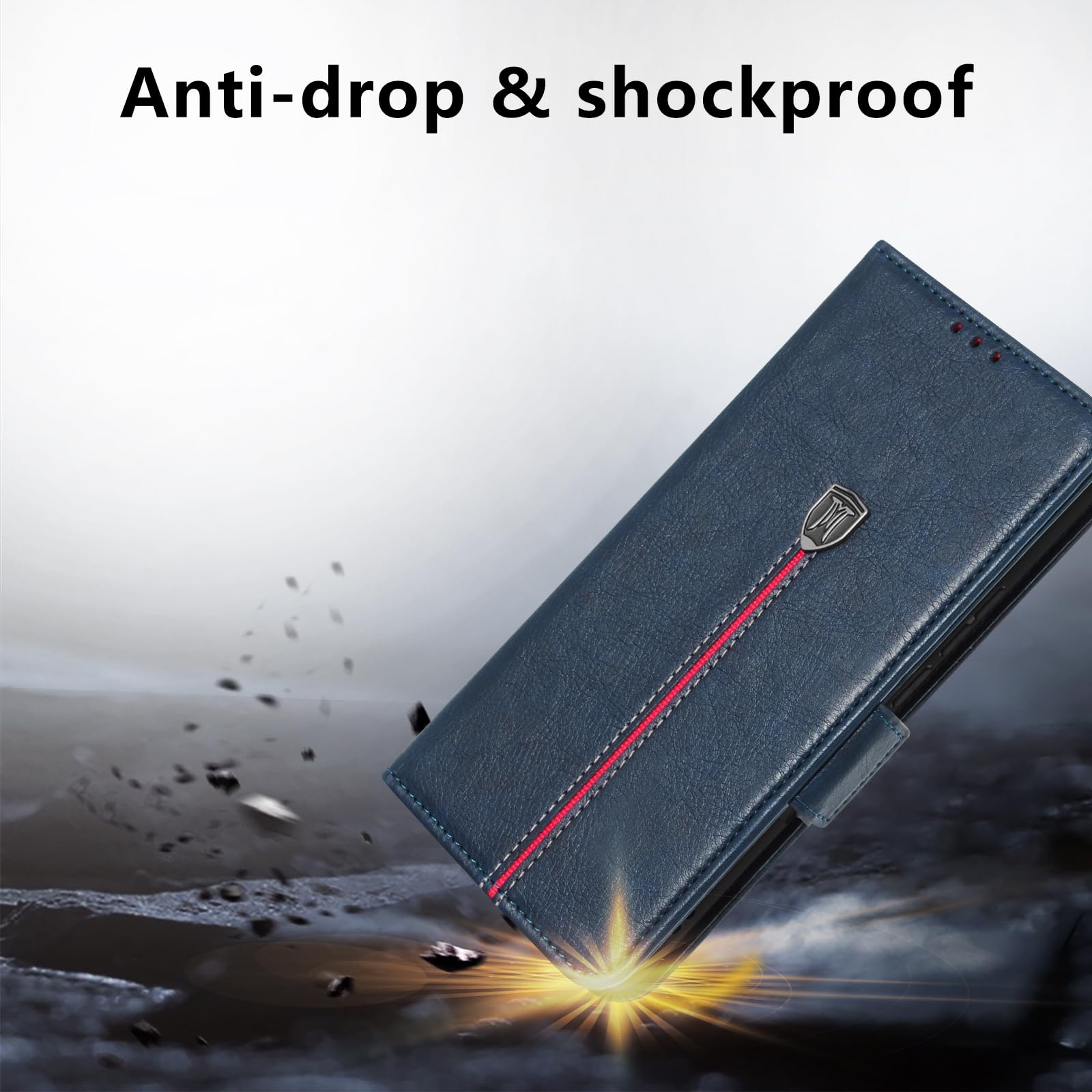Custodia Xiaomi Redmi Note 13 Pro 4G / Poco M6 Pro 4G: Portafoglio In Pelle Con Gatto In Rilievo, Cinturino, Blocco RFID E Supporto - Viola