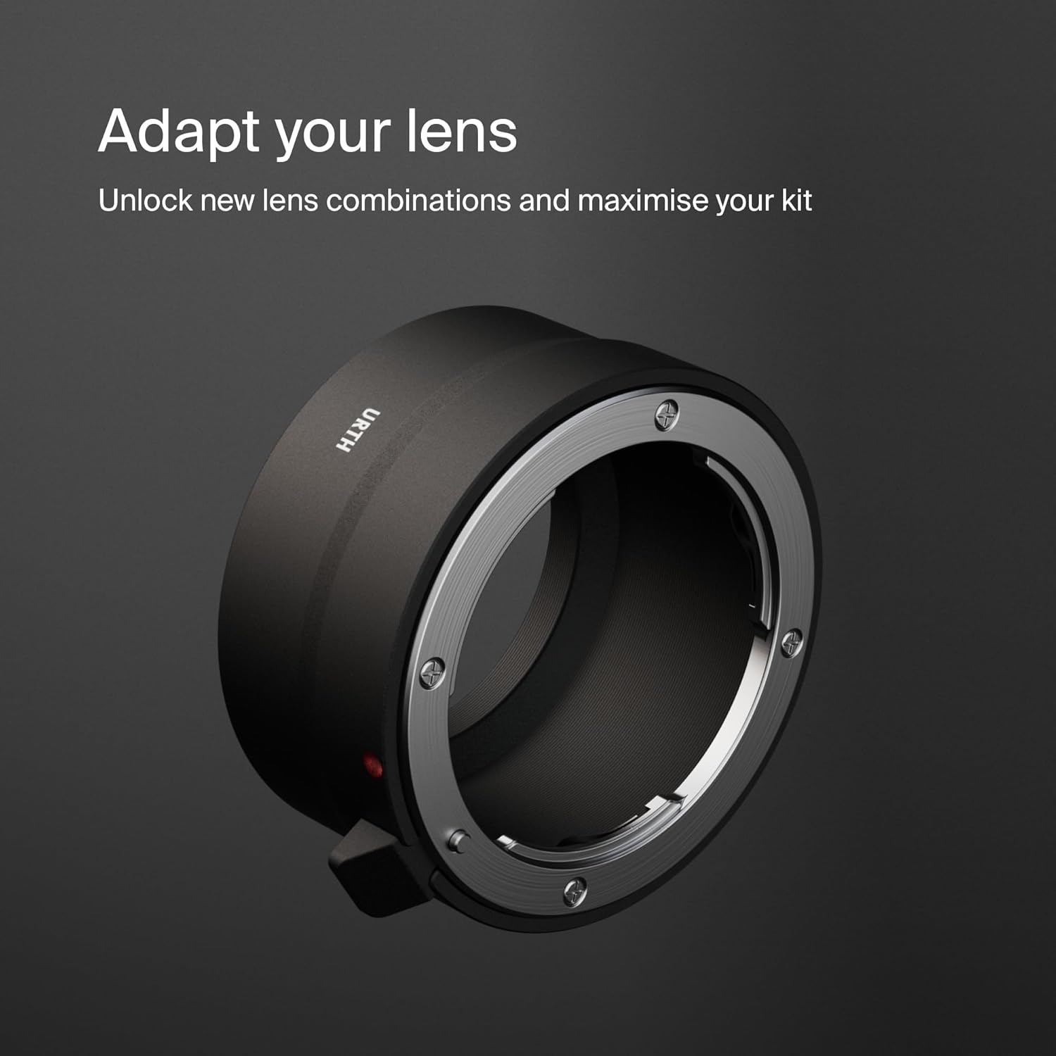 Urth Lens Mount Adapter: Compatible with Pentax K Lens to Sony E Camera Body