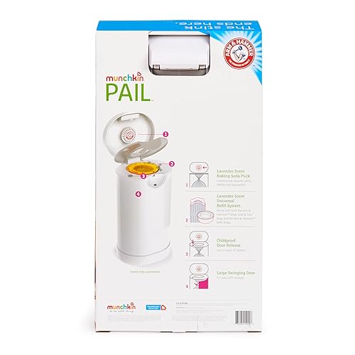 Miniatura 3 de Munchkin Juego de iniciación de registro para bebés alimentado por brazo y martillo incluye suministro de repuesto de 1 mes y disco de bicarbonato