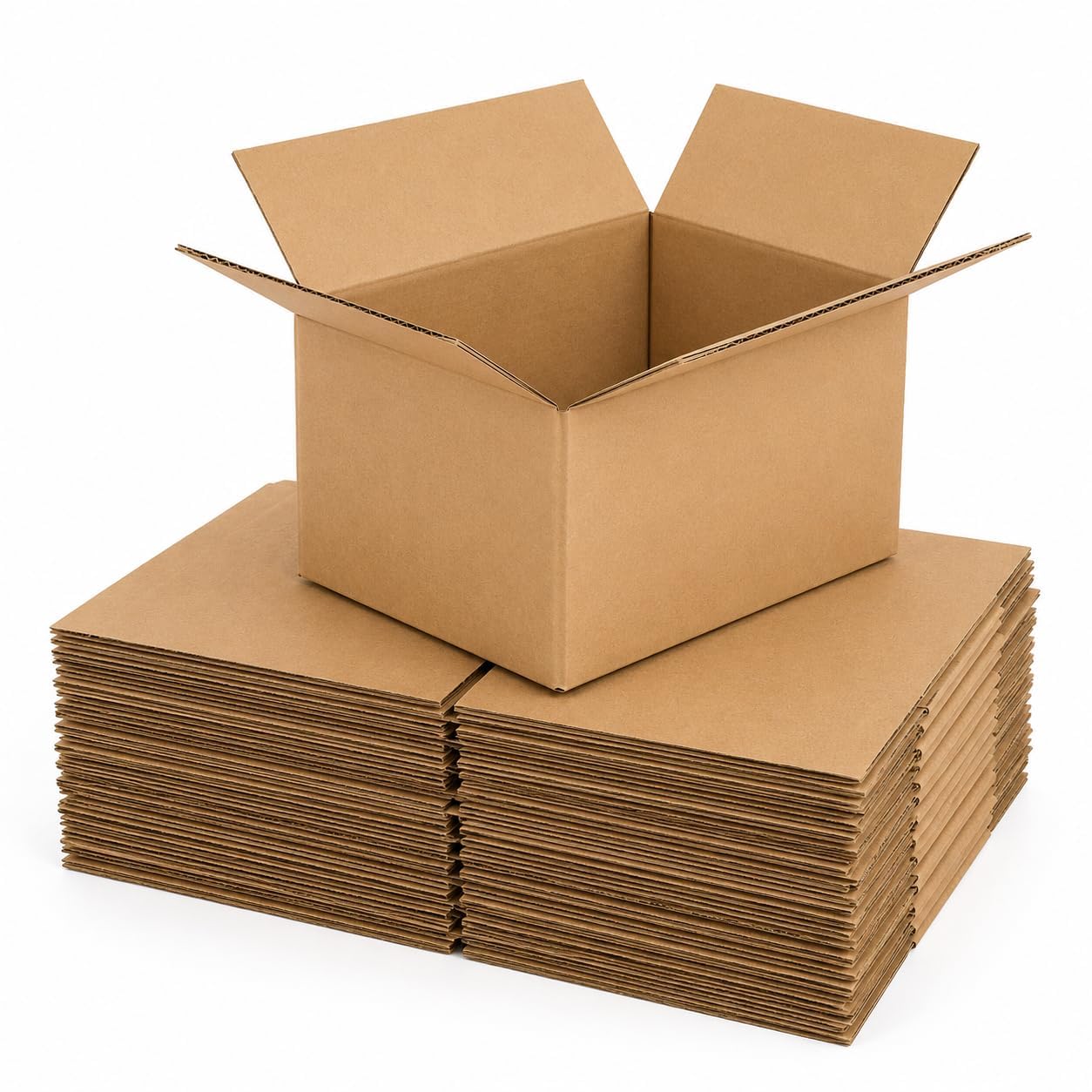 25Pcs Moving Boxes, Double Wall Cardboard Boxes, Strong Packing Boxes for Moving, Packaging Boxes, Shipping Boxes and Postal Boxes for Home Storage