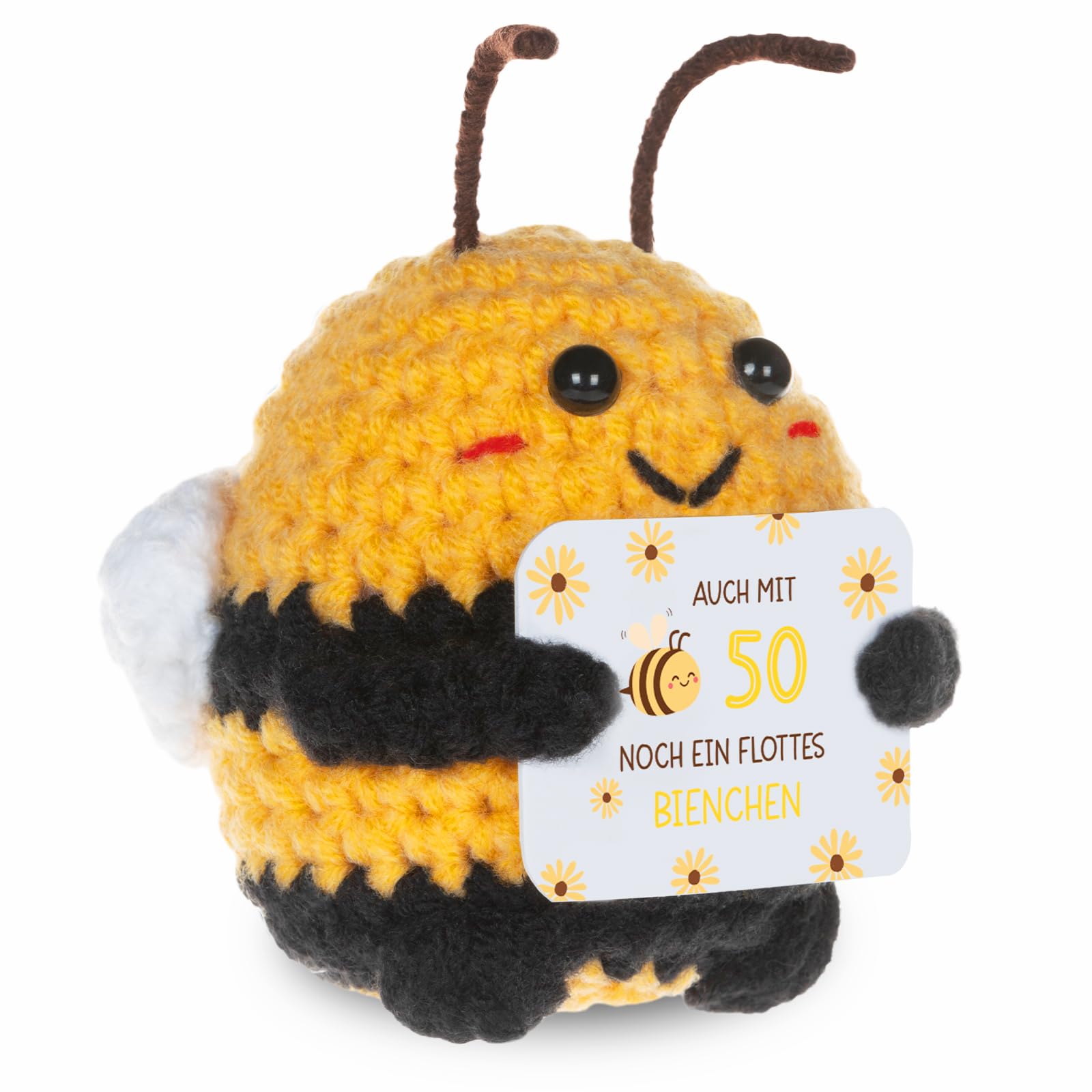 WenmthG Dankeschön Geschenke Pocket Hug Positive Biene