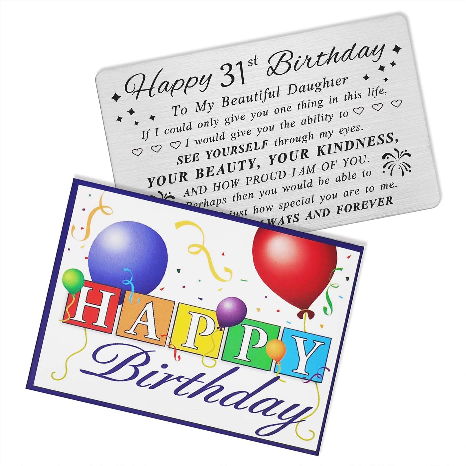 Biglietto di auguri per il 31° compleanno del figlio, con scritta in lingua inglese World's Most Amazing Son, per il 31° compleanno del figlio di mamma papà, 145 mm x 145 mm