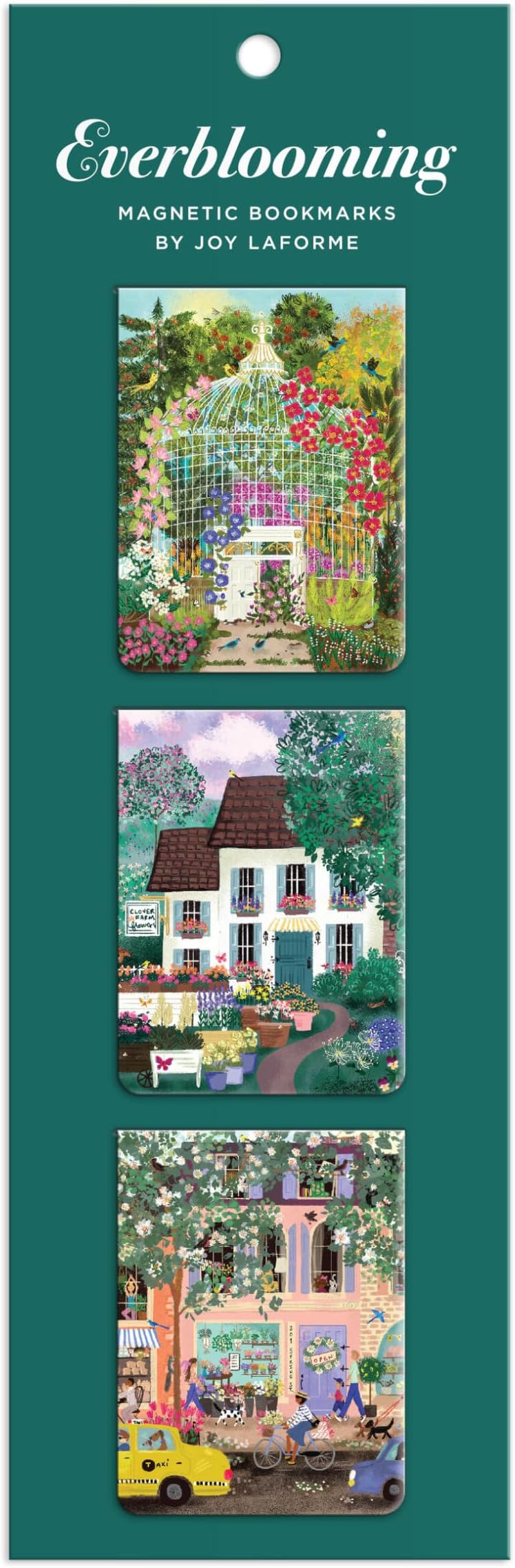 Joy Laforme Everblooming Magnetic Bookma - Galison