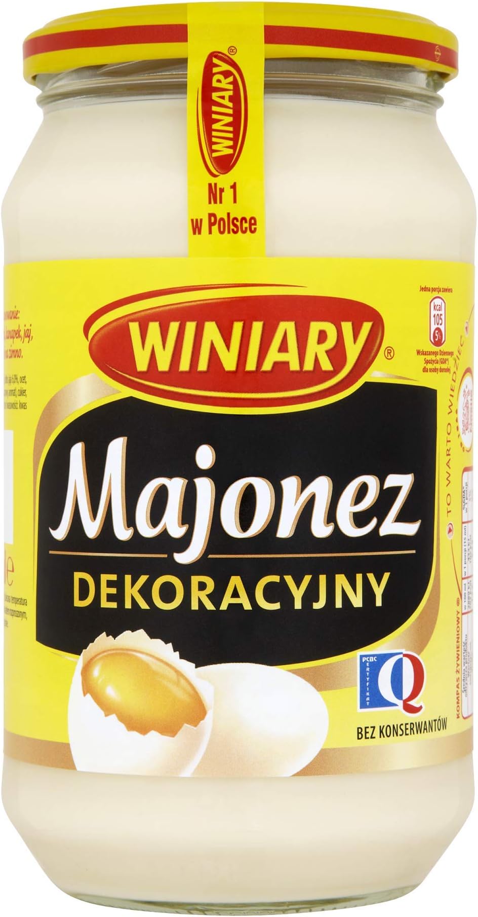 Winiary Majonez Dekoracyjny 700ml/23.6 Fl Oz #1 Mayo in Poland