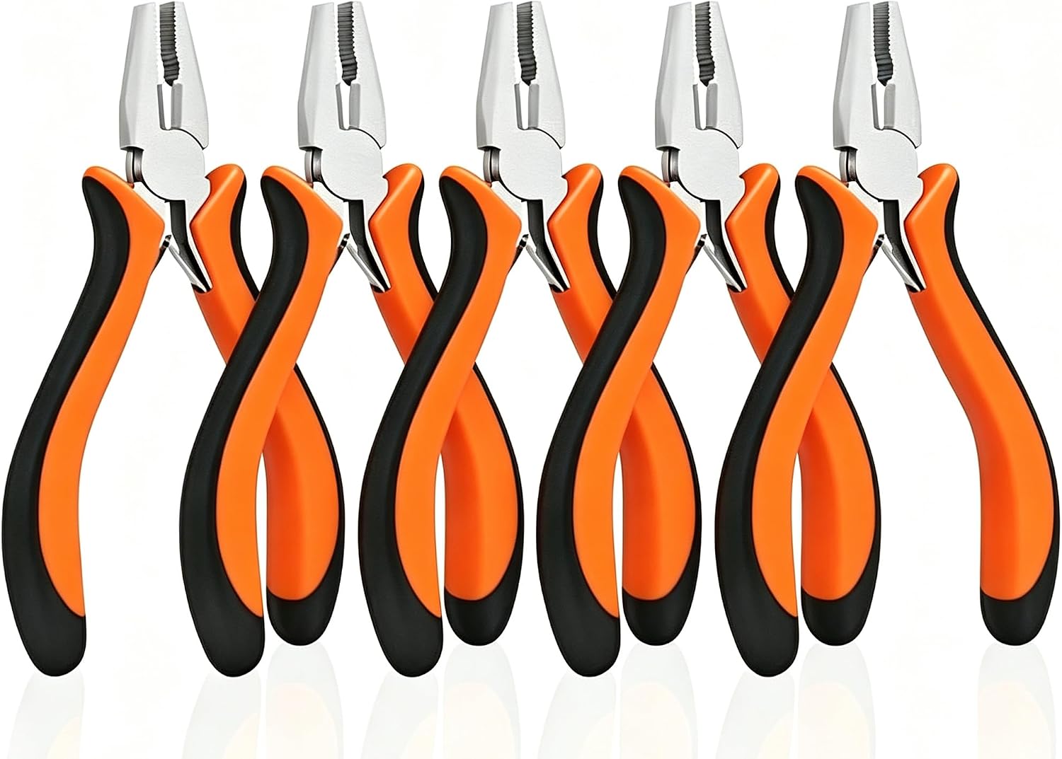 SUNLINK 5-Piece Round Nose Pliers for Jewelry Making Precision Bead Pliers
