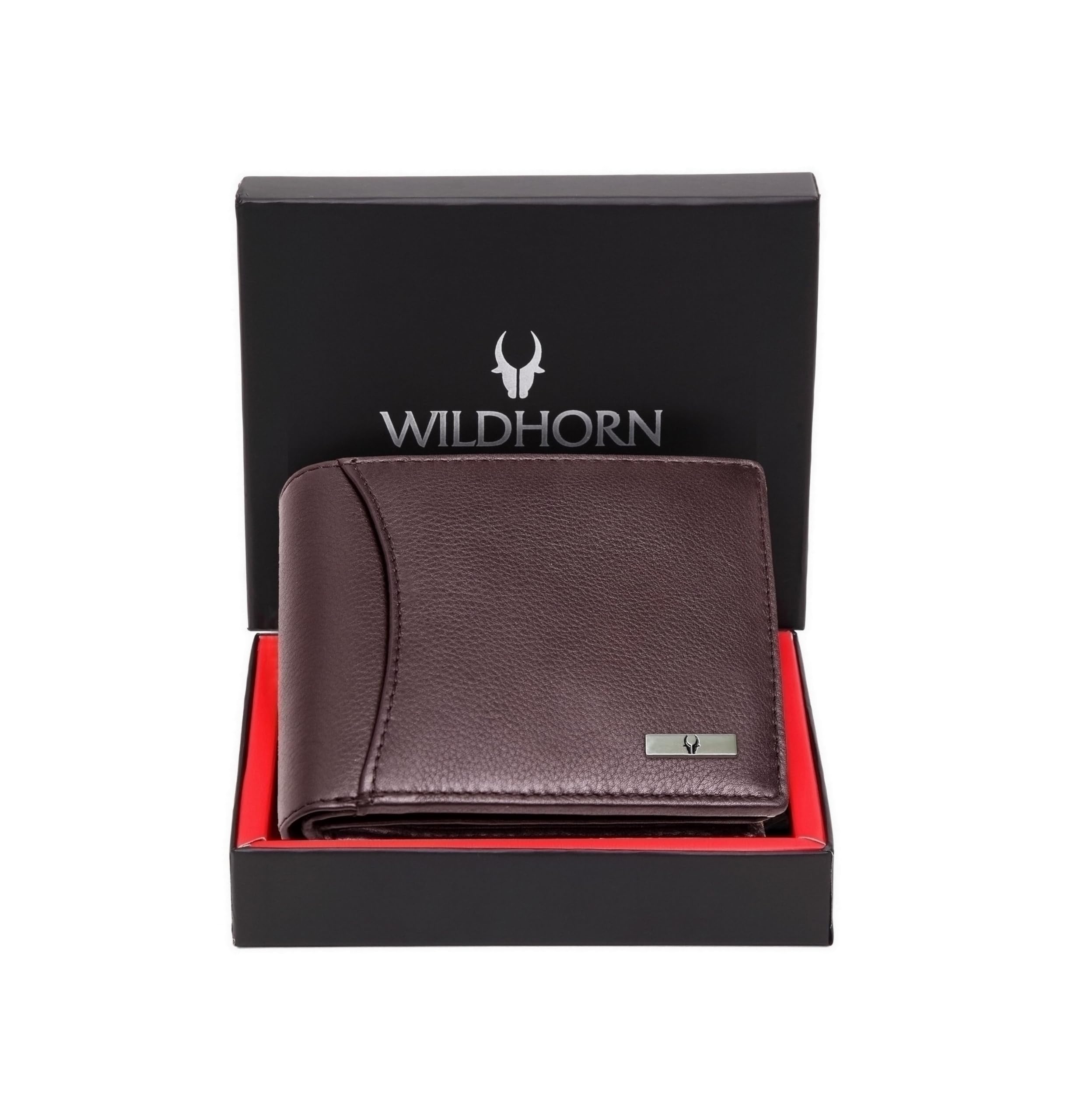 unisex-adult Leather Wallet for Men Bi-Fold Wallet