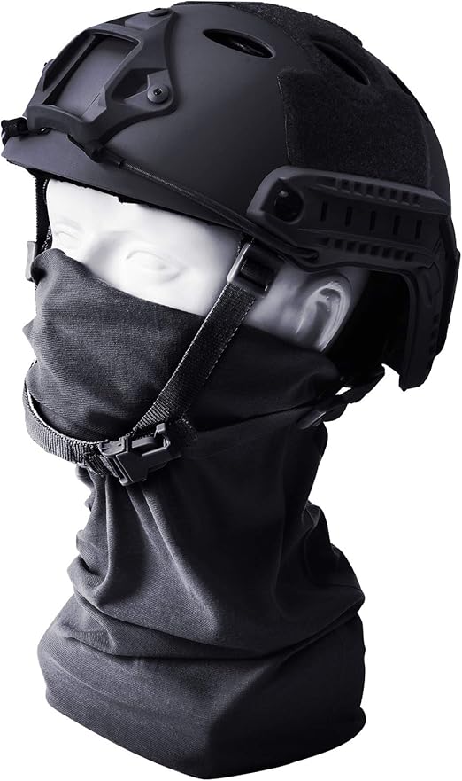 Tongcamo Kask airsoft wojskowy kask wojskowy z maską Tactica szybki