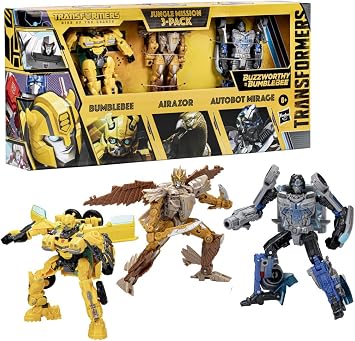 Transformers Rise of The Beasts Jungle Mission 3-Pack Action Figure Set