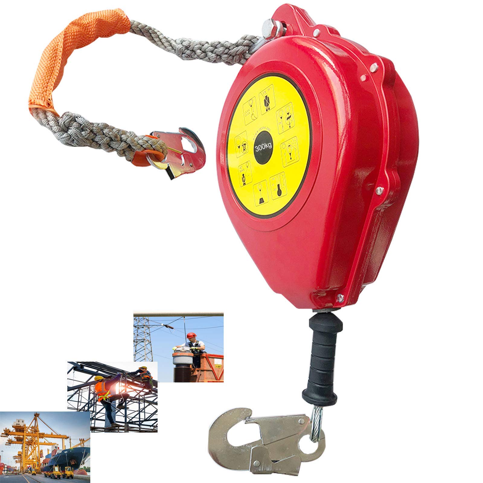 Buy Auink Heavy Self Retracting Lifeline Cable, Retractable Tool