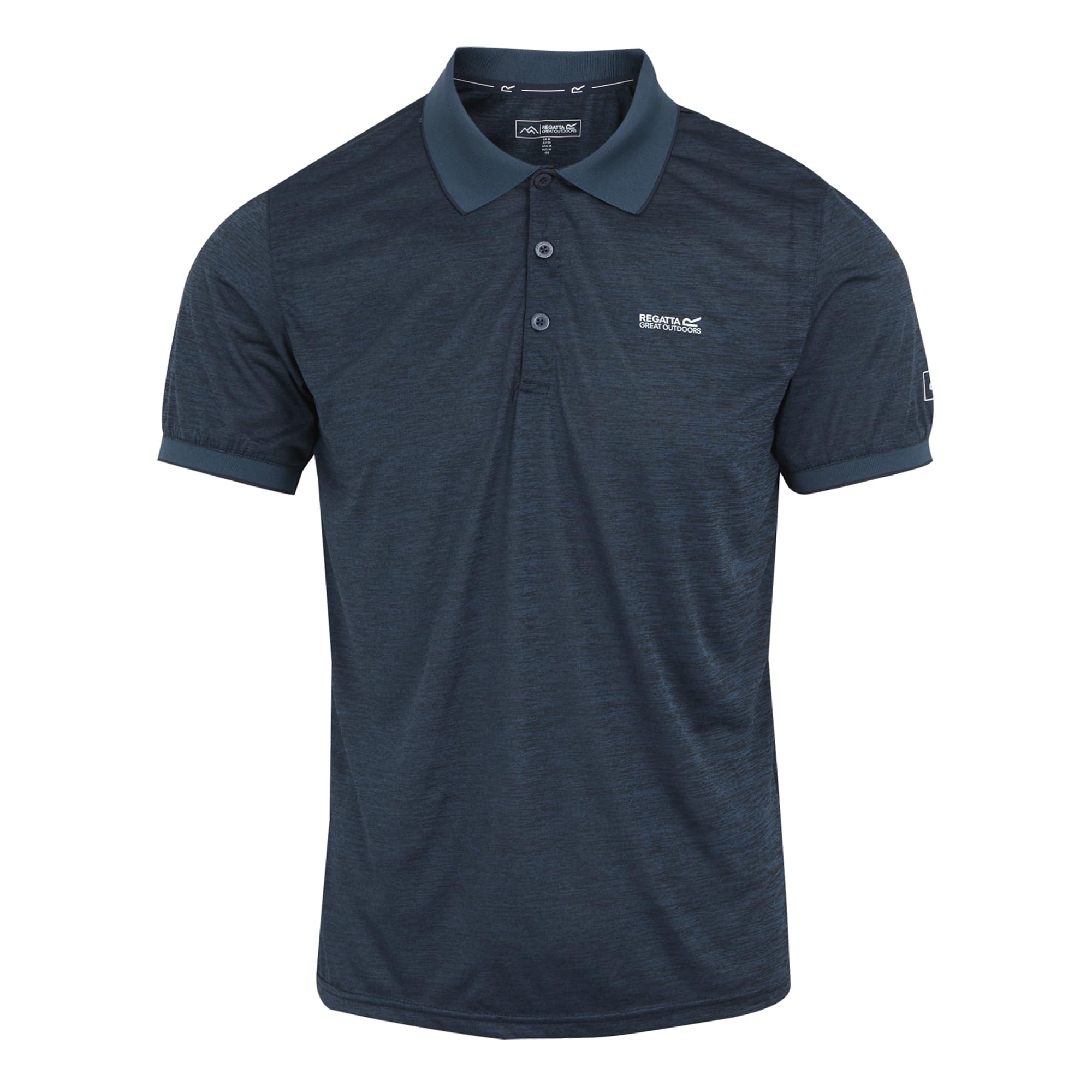 Regatta Men's Moonlight Denim (Navy) Remex Ii Quick-Drying Polo Shirts in Size 2XL, Sports Direct